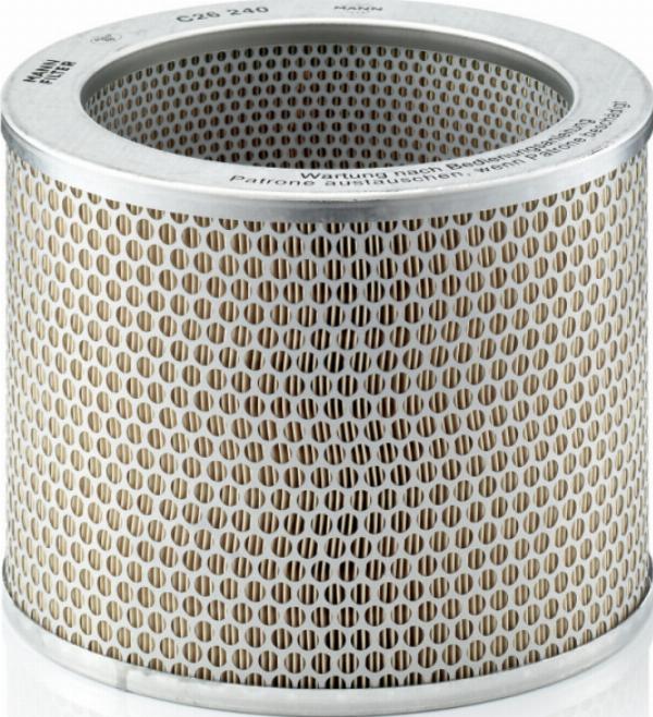 Mann-Filter C 26 240 - Повітряний фільтр autozip.com.ua