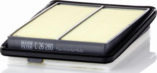 Mann-Filter C 26 280 - Повітряний фільтр autozip.com.ua