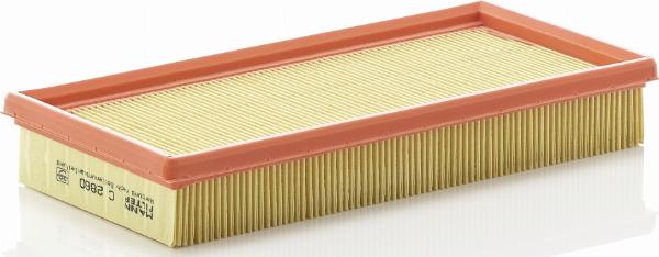 Mann-Filter C 2860 - Повітряний фільтр autozip.com.ua