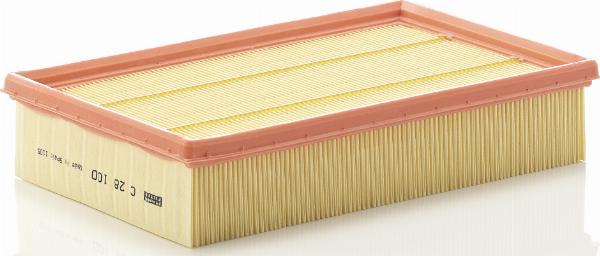 Mann-Filter C 28 100 - Повітряний фільтр autozip.com.ua
