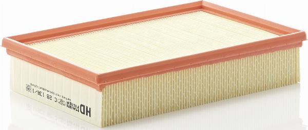 Mann-Filter C 28 136/1 - Повітряний фільтр autozip.com.ua