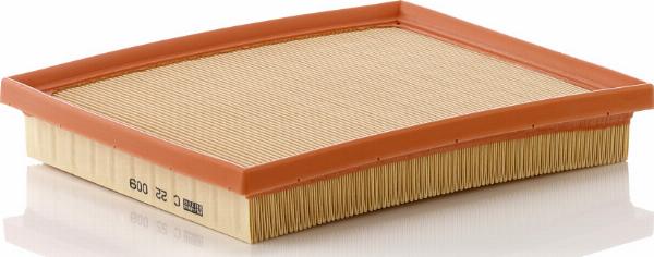 Mann-Filter C 22 009 - Повітряний фільтр autozip.com.ua