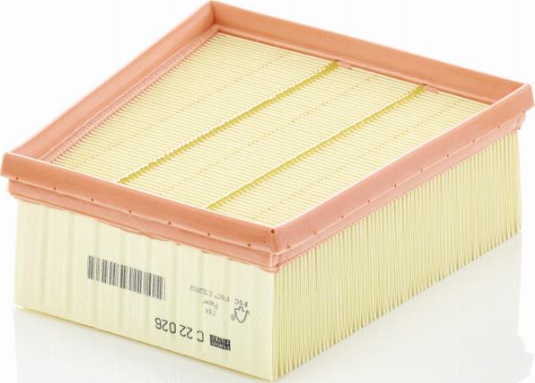 Mann-Filter C 22 026 - Повітряний фільтр autozip.com.ua