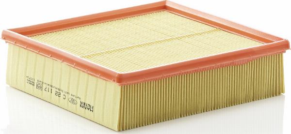 Mann-Filter C 22 117 - Повітряний фільтр autozip.com.ua