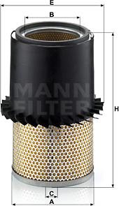 Mann-Filter C 22 337 - Повітряний фільтр autozip.com.ua