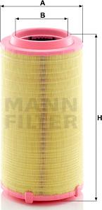 Mann-Filter C 27 038 - Повітряний фільтр autozip.com.ua