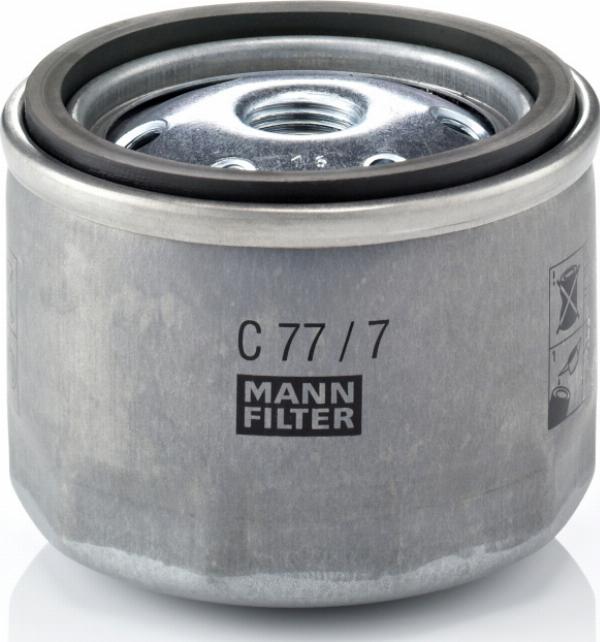 Mann-Filter C 77/7 - Повітряний фільтр autozip.com.ua