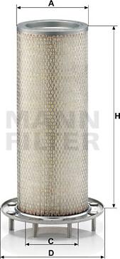 Mann-Filter CF 16 166 - Фільтр додаткового повітря autozip.com.ua