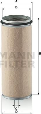 Mann-Filter CF 1610 - Фільтр додаткового повітря autozip.com.ua
