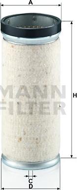 Mann-Filter CF 820 - Фільтр додаткового повітря autozip.com.ua