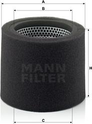 Mann-Filter CS 17 110 - Повітряний фільтр autozip.com.ua