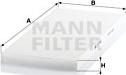 Mann-Filter CU 4594 - Фільтр, повітря у внутрішній простір autozip.com.ua