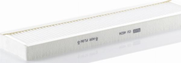 Mann-Filter CU 4624 - Фільтр, повітря у внутрішній простір autozip.com.ua