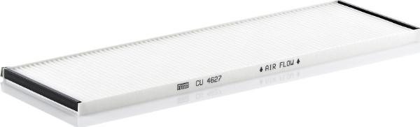 Mann-Filter CU 4627 - Фільтр, повітря у внутрішній простір autozip.com.ua