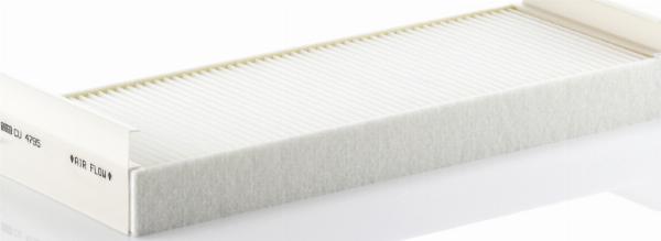 Mann-Filter CU 4795 - Фільтр, повітря у внутрішній простір autozip.com.ua