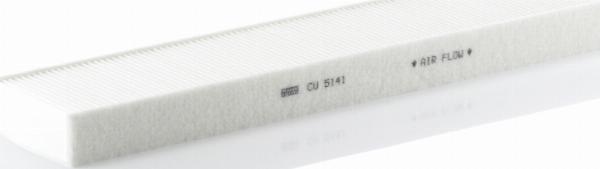 Mann-Filter CU 5141 - Фільтр, повітря у внутрішній простір autozip.com.ua