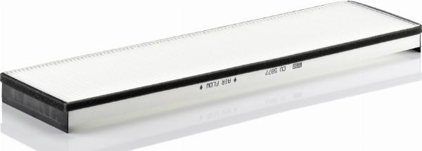 Mann-Filter CU 5877 - Фільтр, повітря у внутрішній простір autozip.com.ua