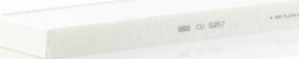 Mann-Filter CU 5257 - Фільтр, повітря у внутрішній простір autozip.com.ua