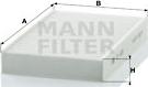 Mann-Filter CU 1629 - Фільтр, повітря у внутрішній простір autozip.com.ua