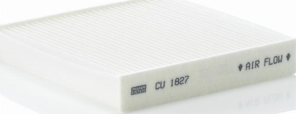 Mann-Filter CU 1827 - Фільтр, повітря у внутрішній простір autozip.com.ua