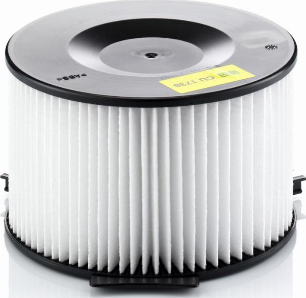 Mann-Filter CU 1738 - Фільтр, повітря у внутрішній простір autozip.com.ua