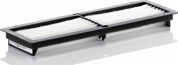 Mann-Filter CU 3411 - Фільтр, повітря у внутрішній простір autozip.com.ua