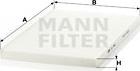 Mann-Filter CU 3562 - Фільтр, повітря у внутрішній простір autozip.com.ua
