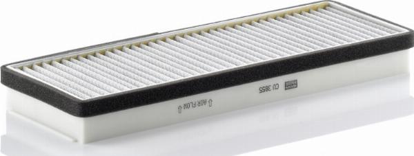 Mann-Filter CU 3855 - Фільтр, повітря у внутрішній простір autozip.com.ua