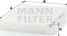 Mann-Filter CU 2945 - Фільтр, повітря у внутрішній простір autozip.com.ua