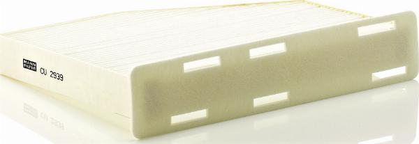 Mann-Filter CU 2939 - Фільтр, повітря у внутрішній простір autozip.com.ua