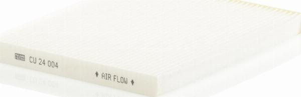 Mann-Filter CU 24 004 - Фільтр, повітря у внутрішній простір autozip.com.ua