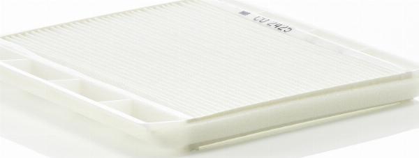 Mann-Filter CU 2425 - Фільтр, повітря у внутрішній простір autozip.com.ua