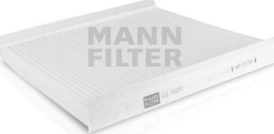 Mann-Filter CU 2422/1 - Фільтр, повітря у внутрішній простір autozip.com.ua