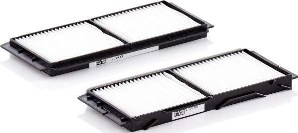 Mann-Filter CU 26 008-2 - Фільтр, повітря у внутрішній простір autozip.com.ua