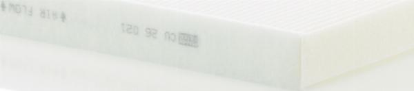 Mann-Filter CU 26 021 - Фільтр, повітря у внутрішній простір autozip.com.ua