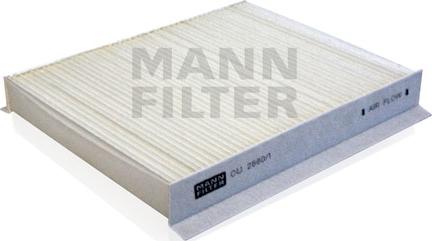 Mann-Filter CU 2680/1 - Фільтр, повітря у внутрішній простір autozip.com.ua