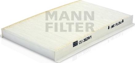 Mann-Filter CU 2629/1 - Фільтр, повітря у внутрішній простір autozip.com.ua