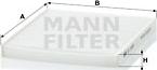 Mann-Filter CU 2026 - Фільтр, повітря у внутрішній простір autozip.com.ua