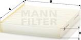 Mann-Filter CU 2145 - Фільтр, повітря у внутрішній простір autozip.com.ua