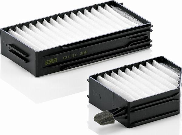 Mann-Filter CU 21 002-2 - Фільтр, повітря у внутрішній простір autozip.com.ua