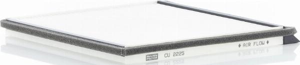 Mann-Filter CU 2225 - Фільтр, повітря у внутрішній простір autozip.com.ua