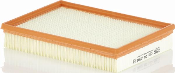 Mann-Filter CU 2785 - Фільтр, повітря у внутрішній простір autozip.com.ua