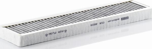 Mann-Filter CUK 4624 - Фільтр, повітря у внутрішній простір autozip.com.ua