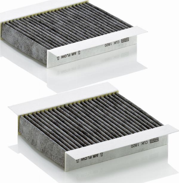 Mann-Filter CUK 1820-2 - Фільтр, повітря у внутрішній простір autozip.com.ua