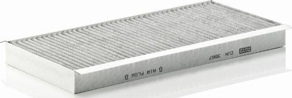 Mann-Filter CUK 3567 - Фільтр, повітря у внутрішній простір autozip.com.ua