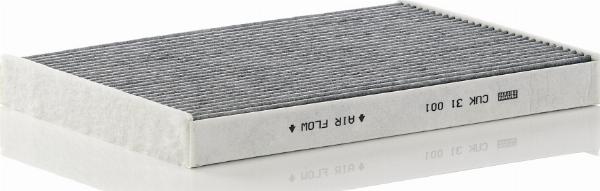 Mann-Filter CUK 31 001 - Фільтр, повітря у внутрішній простір autozip.com.ua