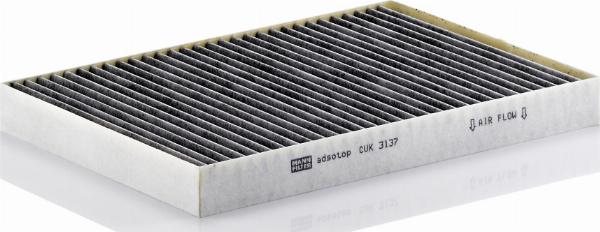 Mann-Filter CUK 3137 - Фільтр, повітря у внутрішній простір autozip.com.ua