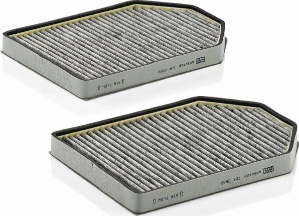 Mann-Filter CUK 2949-2 - Фільтр, повітря у внутрішній простір autozip.com.ua