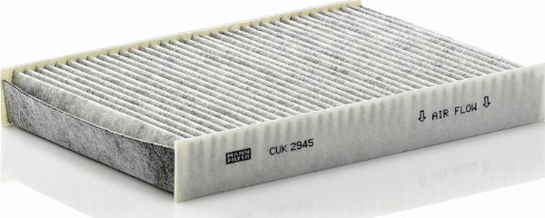 Mann-Filter CUK 2945 - Фільтр, повітря у внутрішній простір autozip.com.ua