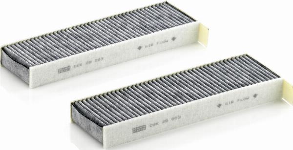 Mann-Filter CUK 29 003-2 - Фільтр, повітря у внутрішній простір autozip.com.ua